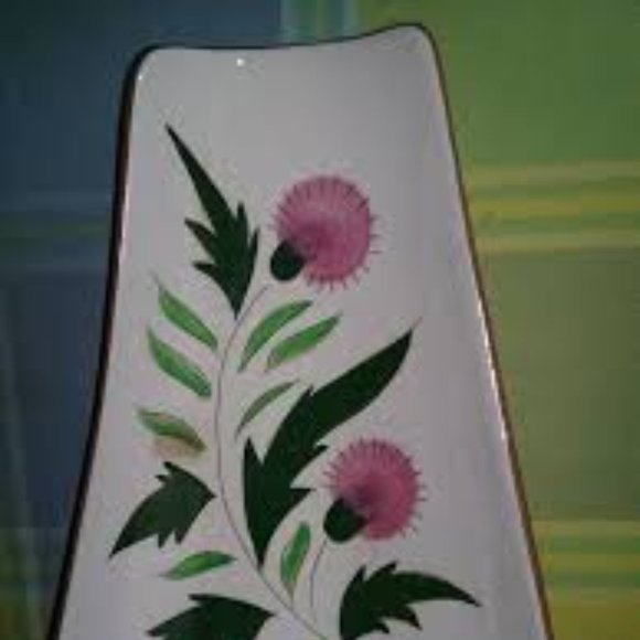 Vintage Stangl Pottery Thistle dish